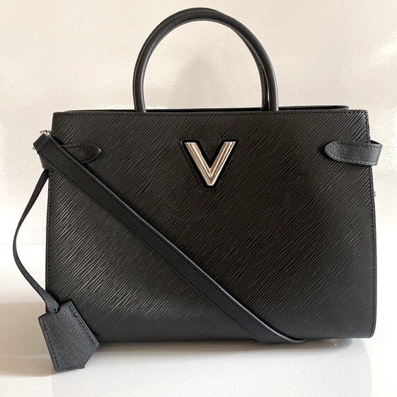 Louis Vuitton Black Epi Leather Twist Tote - Picture 1 of 16